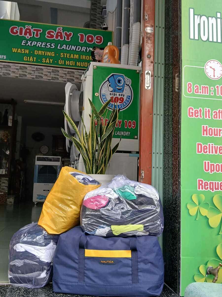 Tiệm giặt ủi Quy Nhơn