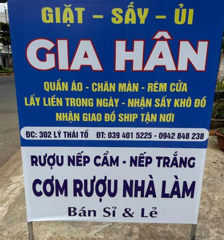 Top 5 tiệm giặt ủi Pleiku